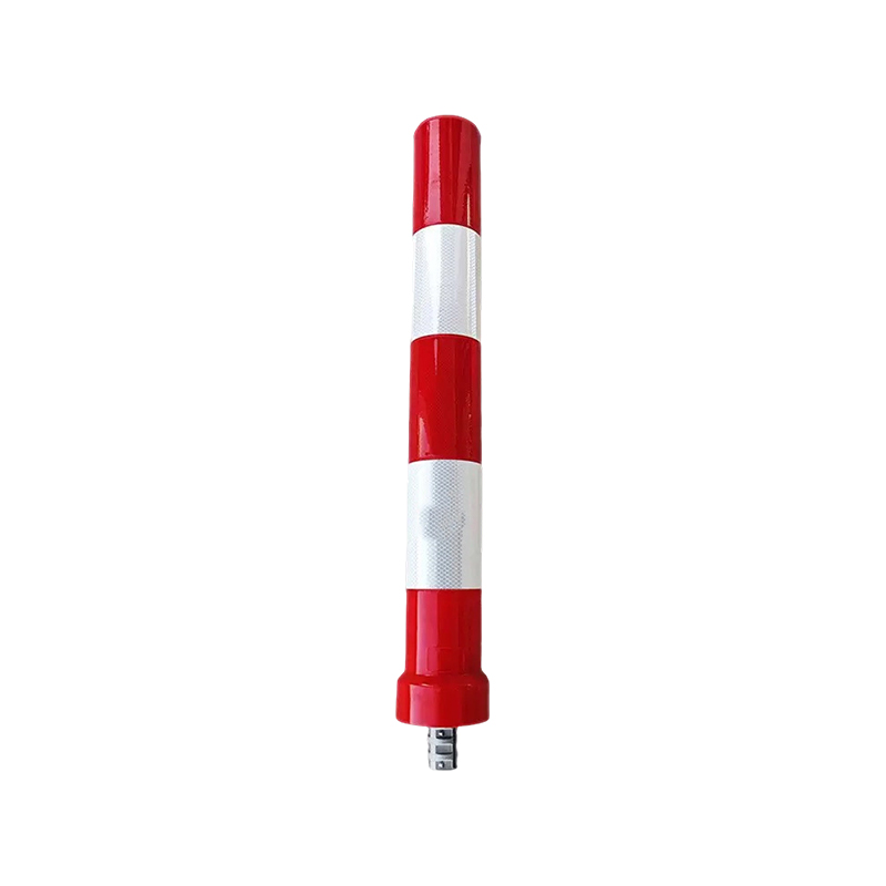 Bollards Rabhaidh Tráchta TPU Inbhainte Trom-Dleachta le Bonn Mear-Scaoilte Snáithithe