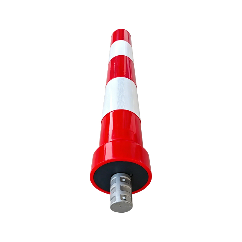 Bollards Rabhaidh Tráchta TPU Inbhainte Trom-Dleachta le Bonn Mear-Scaoilte Snáithithe
