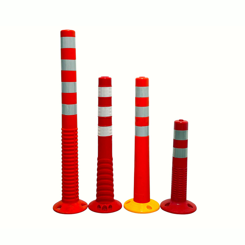 Post Delineator PVC Solúbtha le coiléar Machnamhach