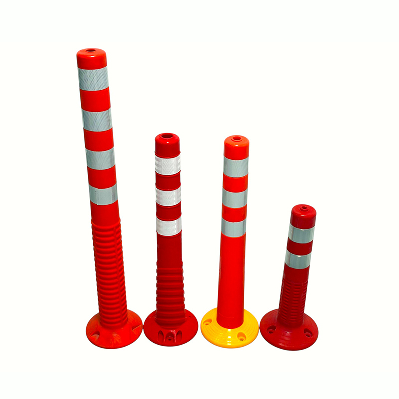Post Delineator PVC Solúbtha le coiléar Machnamhach