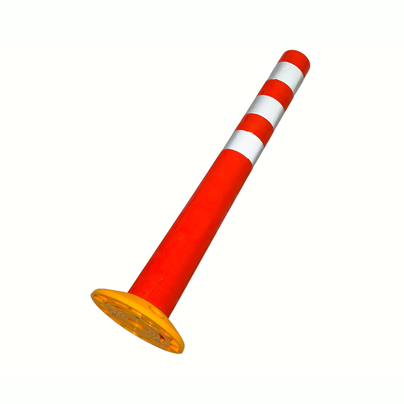 Post Delineator PVC Solúbtha le coiléar Machnamhach