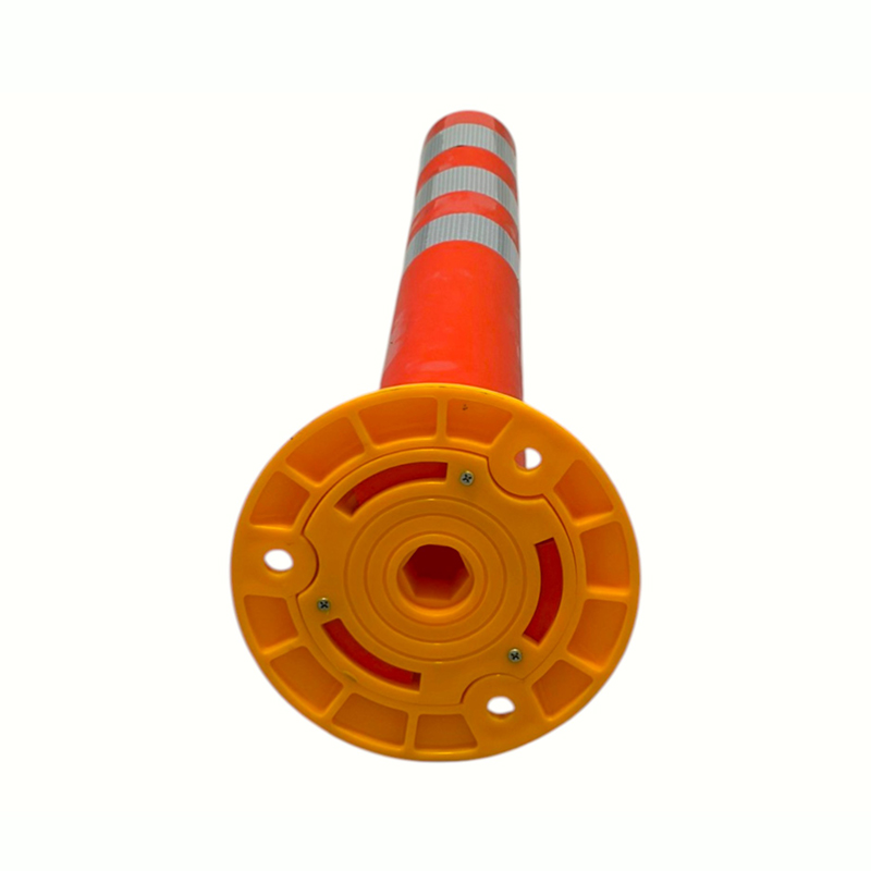 Post Delineator PVC Solúbtha le coiléar Machnamhach