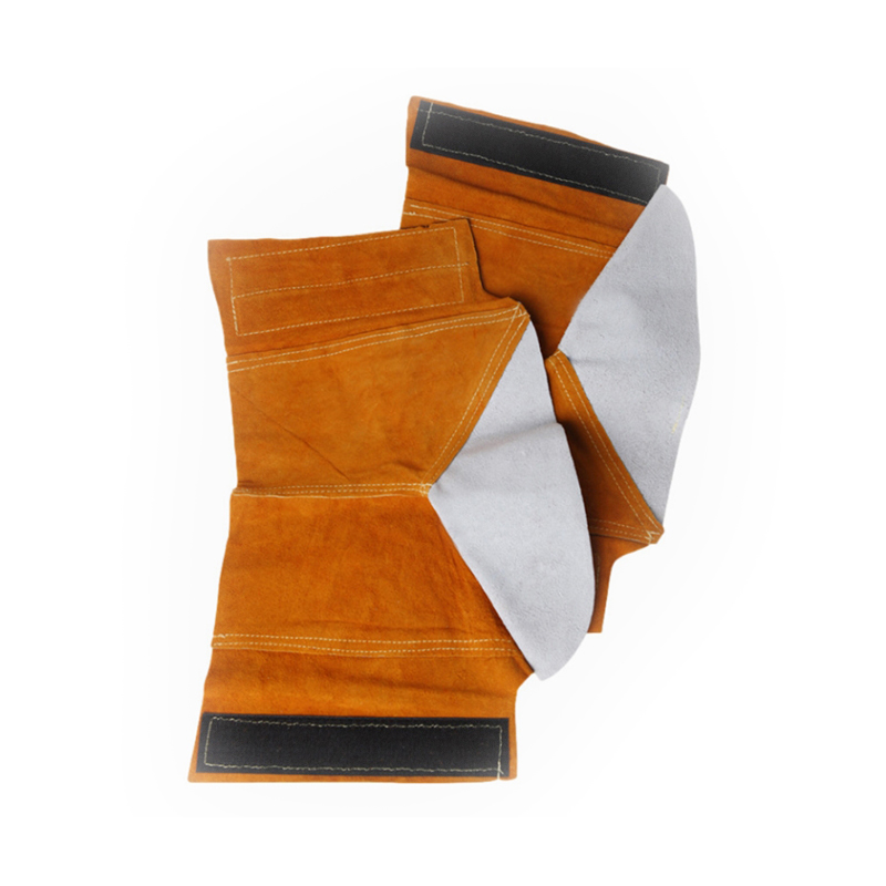 Clúdach Crúibe Táthú Leathar Scoilte Bó Kevlar-Stitched