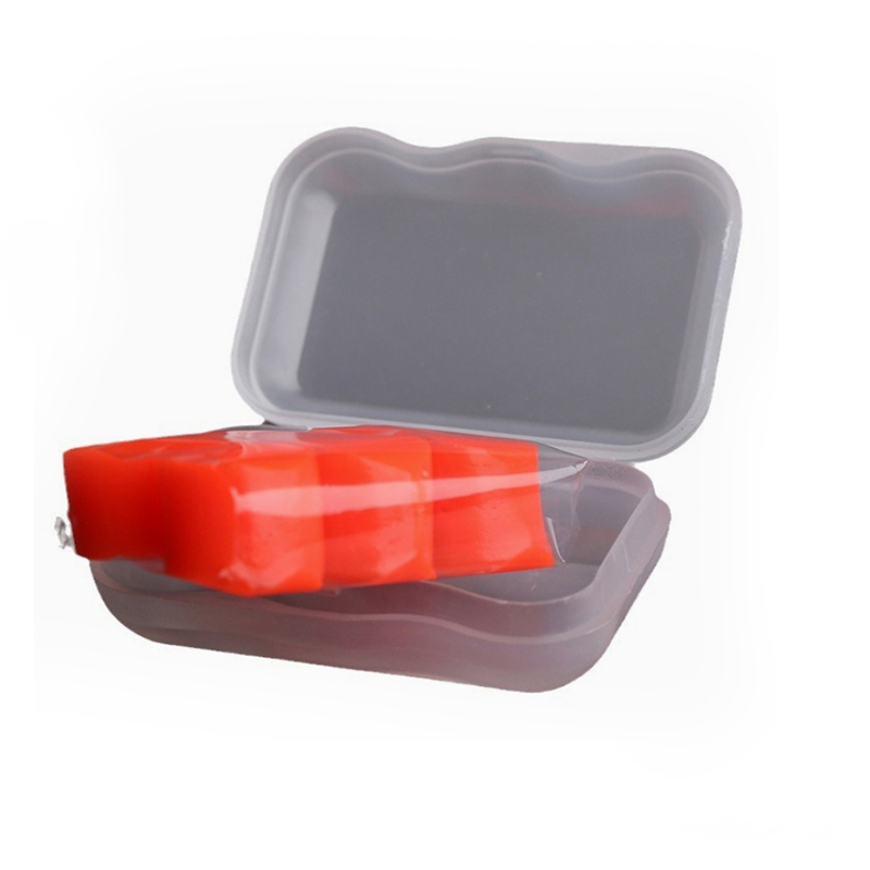 Earplug láibe Silicone Inmhúnlaithe