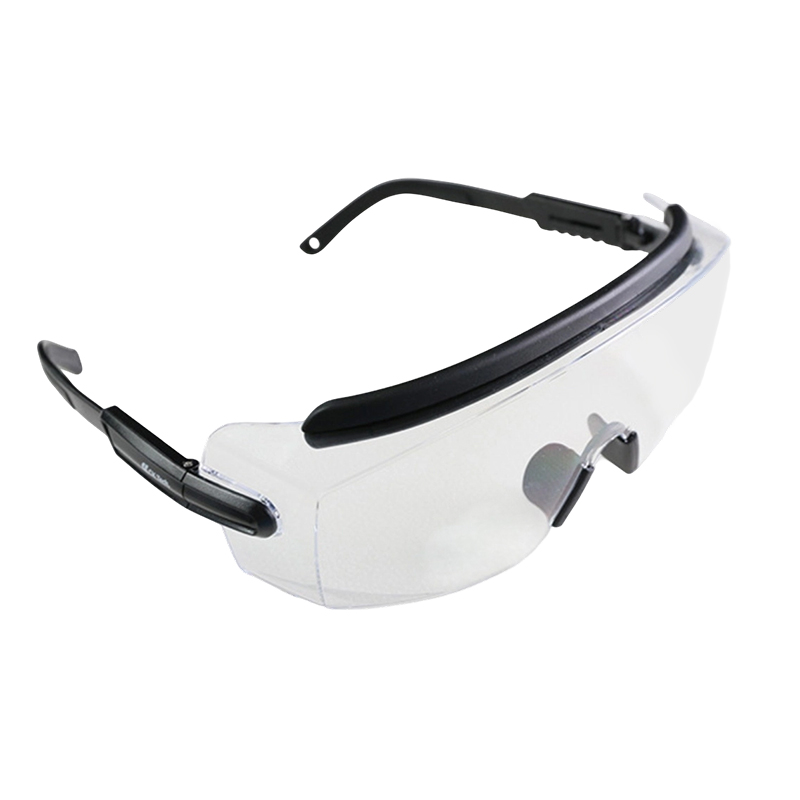 Goggles Sábháilteachta Tionscail um Chosaint Taobh Leathnaithe