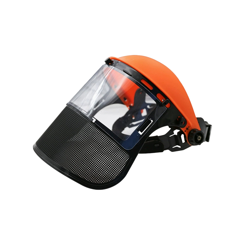 Visor Sábháilteachta um Fhoraoiseacht & Baint Mogall PVC Dé-Sciath