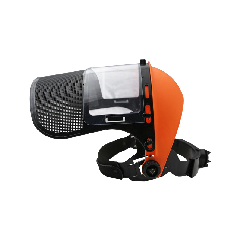 Visor Sábháilteachta um Fhoraoiseacht & Baint Mogall PVC Dé-Sciath
