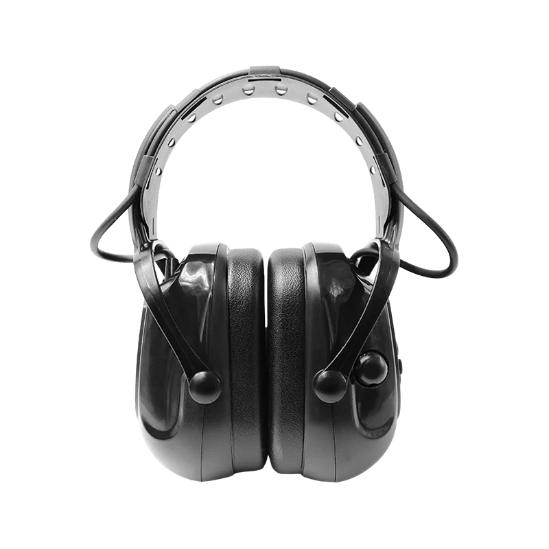 Éisteacht Ghníomhach Earmuffs Leictreonacha Tionscail Bluetooth