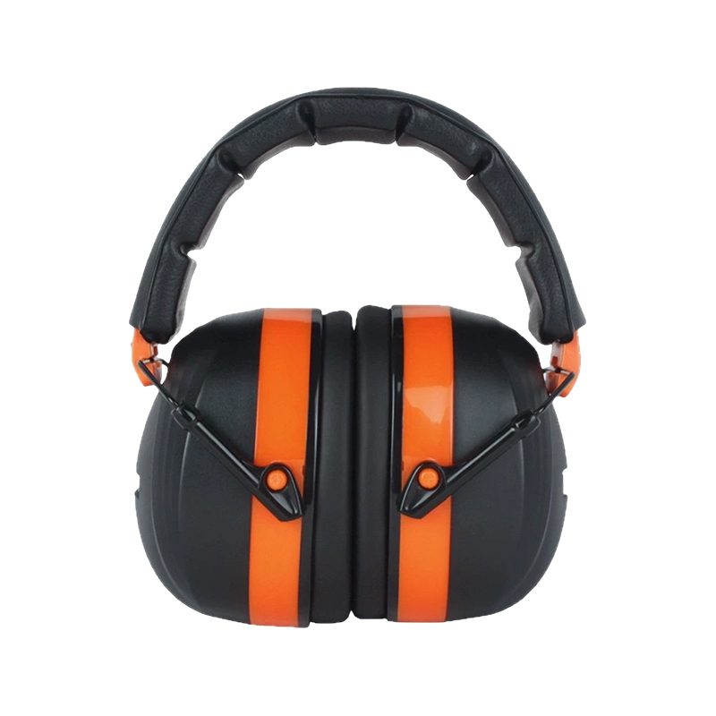 Earmuffs Tionscail Fillte Teileascópacha Dlúth