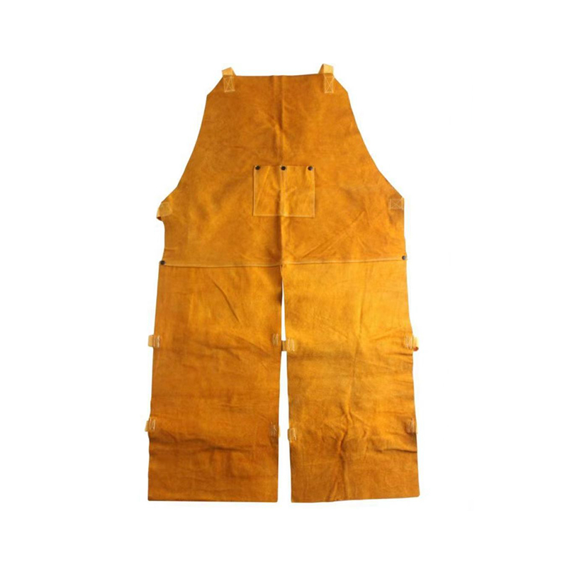 Pants Apron Oibre Táthú Leathar Scoilt Tosaigh Aonair