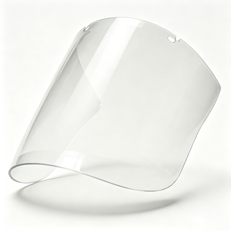 Lionsa Scáileán Aghaidh Táthú Polycarbonate
