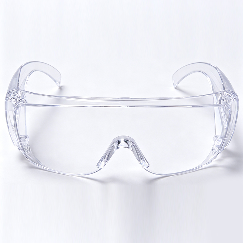 Goggles Sábháilteachta Tionscail Frith-Cheo Aon Píosa