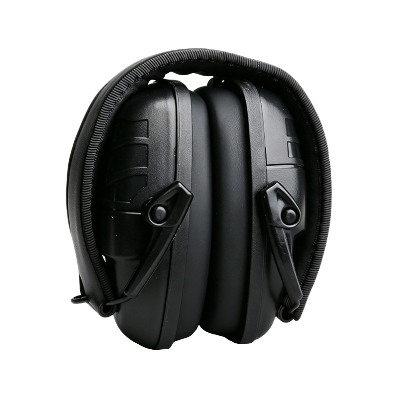 Earmuffs Tionscail Fillte Teileascópacha eirgeanamaíochta