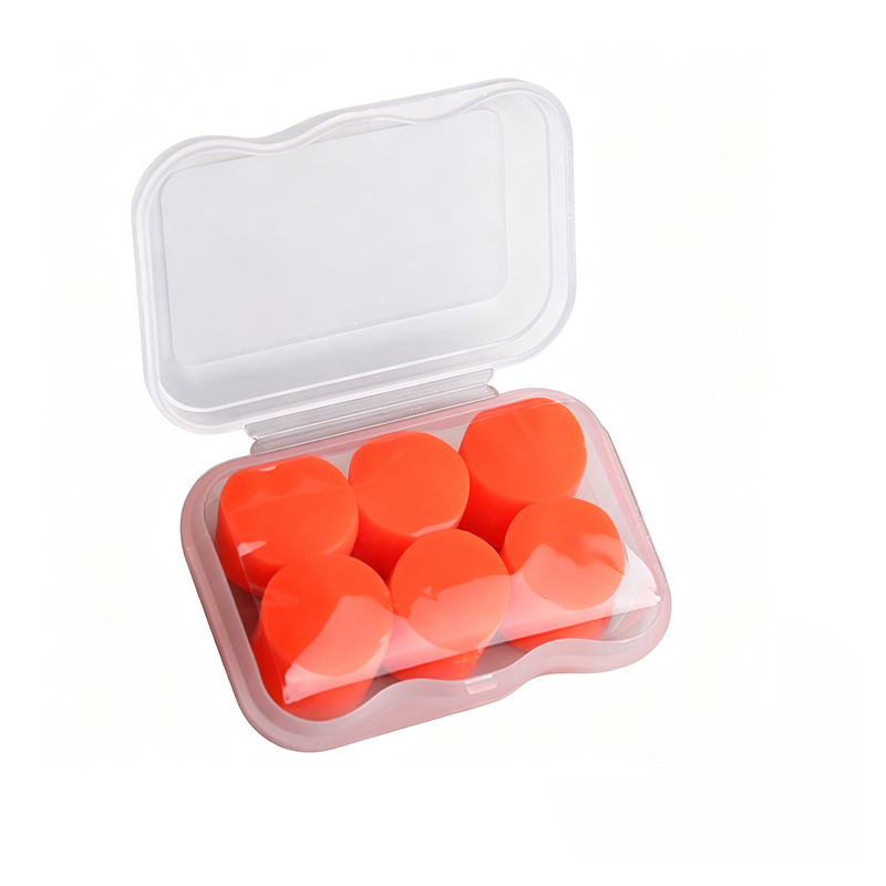 Earplug láibe Silicone Inmhúnlaithe