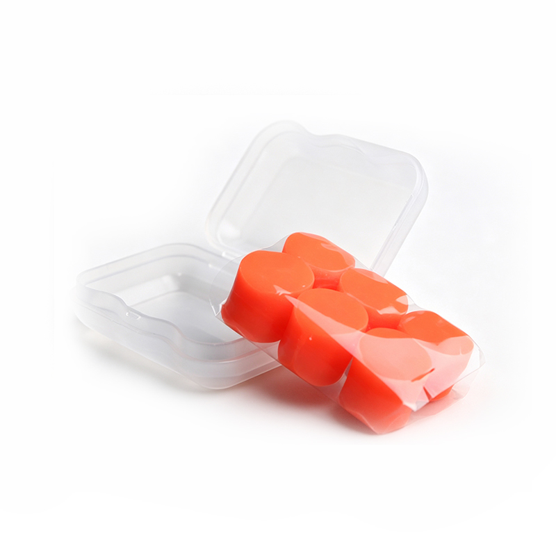 Earplug láibe Silicone Inmhúnlaithe