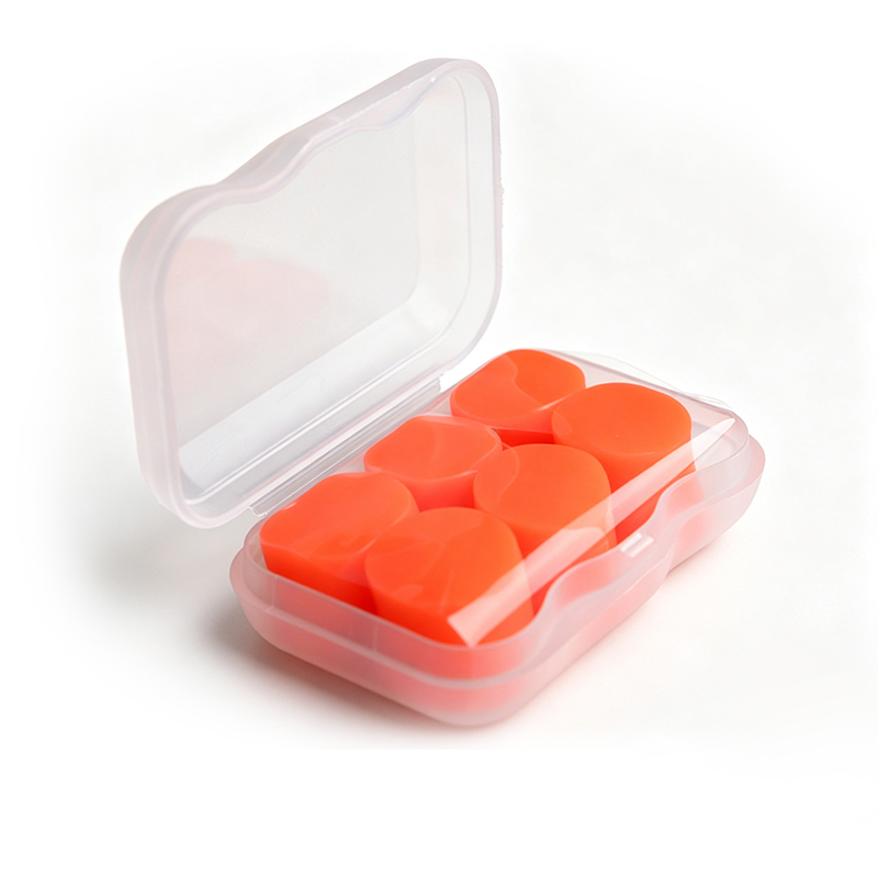 Earplug láibe Silicone Inmhúnlaithe