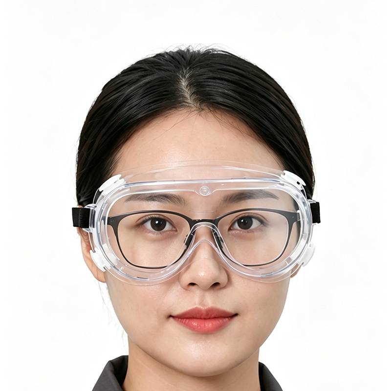 Goggles Sábháilteachta Frithsheasmhacha Splash Ceimiceacha