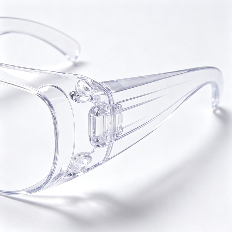Goggles Sábháilteachta Tionscail Frith-Cheo Aon Píosa