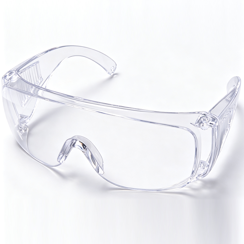 Goggles Sábháilteachta Tionscail Frith-Cheo Aon Píosa