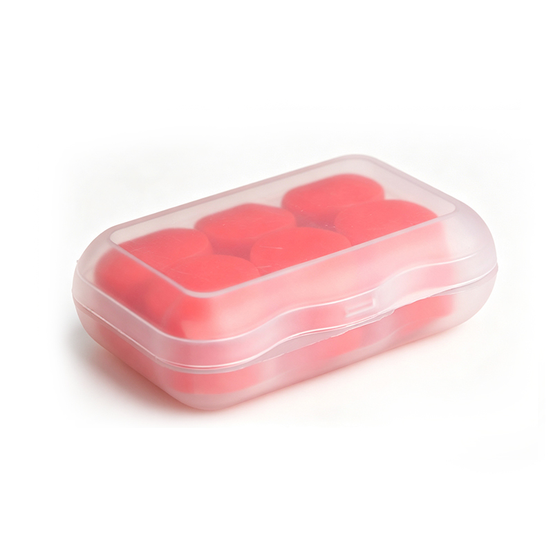 Earplug láibe Silicone Inmhúnlaithe