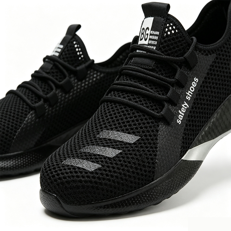 Bróga Sábháilteachta Neamh-Uigí Breathable Ultra-Lightweight