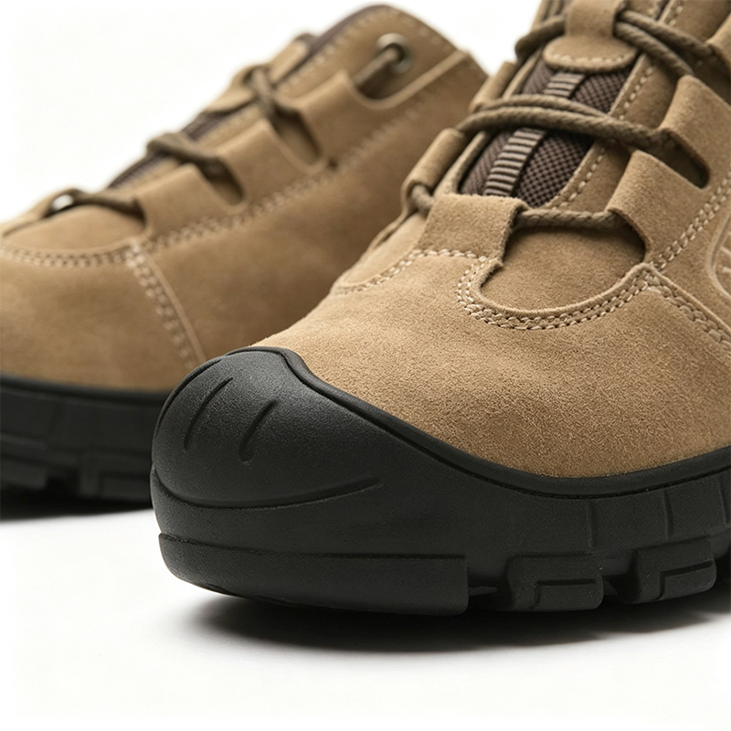 Bróga Sábháilteachta Suede Rubair Frith-Puncture Kevlar