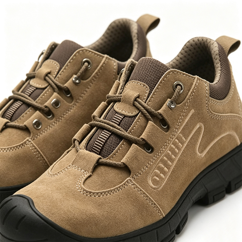Bróga Sábháilteachta Suede Rubair Frith-Puncture Kevlar